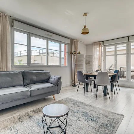 Family Terrasse 6-7pers Proche Et Gare Appartamento *